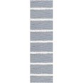 thumbnail image 2 of Rugs.com Sabrina Soto Casa Collection Rug – 8 Ft Runner Navy Blue High Rug Perfect For Hallways, Entryways, 2 of 3