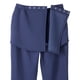 thumbnail image 3 of Pantal&#2013265923n de forro polar adaptable con espalda abierta para hombre, con o sin ayuda para vestirse, azul marino, talla 2XL, 3 of 5