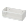 thumbnail image 2 of Uutvmp 1 Pcs Magnetic Shelf for Fridge Shelves for Whiteboard Classroom Basket Organizer Holder Locker Storage Magnetic Bin Box Containers for Side Of Refrigerator, White, 2 of 7