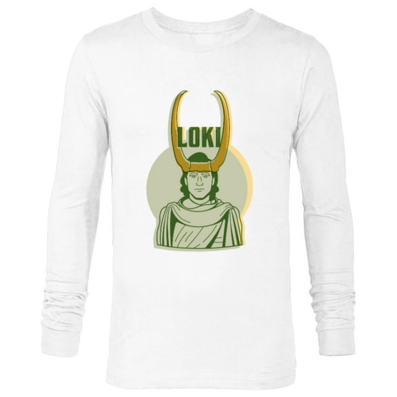 Marvel Studios Loki Season 2 God Loki Classic Art - Long Sleeve T-Shirt for Men - Customized-White