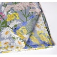 thumbnail image 2 of Vargottam Premium Cotton Muslin Napkins - Set of 12, 20-Inch Blue Floral Pattern, Soft and Absorbent Cloth Napkins for Dining, Decor, Weddings, and Special Occasions - Machine Washable, Table Linens, 2 of 7