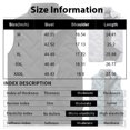 thumbnail image 2 of WTOBBY Men's Casual Solid-Color Embossed Down Cotton Vest, Loose Stand-Up Collar Thickened Coat for Winter, Lightweight and Warm for Outdoor and Casual Use,Light Gray XL, 2 of 3