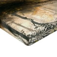 thumbnail image 2 of Ambesonne Landscape Fitted Sheet, Bridge River Forest, Twin XL Size, Multicolor, 2 of 3