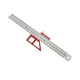 thumbnail image 1 of Regla para carpintería de 45 y 90 grados, posicionamiento de regla de acero en ángulo de 45 y 90, aleación de aluminio, Regla con varios ángulos 3D, 1 of 9