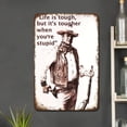 thumbnail image 2 of Placa Metal Vintage Pintura Hierro Rectangular Arte Pared Del 20x30cm, 2 of 9