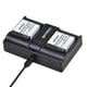 thumbnail image 3 of 2x Batería 1400mah + Cargador Doble Usb Compatible Gopro Hd Hero2 Y Gopro Ahdbt-001, Ahdbt-002 Hero 2, 3 of 5