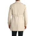 thumbnail image 3 of ABRIGO DE TRENCH DE NEGOCIOS CHIC INSPIRADOR PARA HOMBRES, DE DOBLE BOTONADURA Y CON MUESCA PARA INVIERNO, 3 of 5