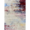 thumbnail image 1 of Ahgly Company Indoor Rectangle Mid-Century Modern Rose Purple Oriental Area Rugs, 5' x 7', 1 of 6