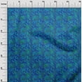thumbnail image 2 of oneOone Cotton Poplin Blue Fabric Batik Diy Clothing Quilting Fabric Print Fabric By Yard 42 Inch Wide, 2 of 4