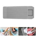 thumbnail image 2 of Reusable Plastic Washboard Portable Laundry Board for Travel Camping Simple Plastic Washboard, 2 of 9