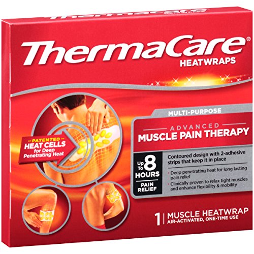 6 Pack ThermaCare Heat Wraps Advanced Muscle Pain Therapy 8 Hours of