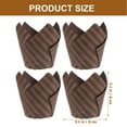 thumbnail image 2 of UPGRATOR 250Pack Disposable Baking Cups Tulip Shaped Oil Proof For Parties Weddings Birthdays, 2 of 5