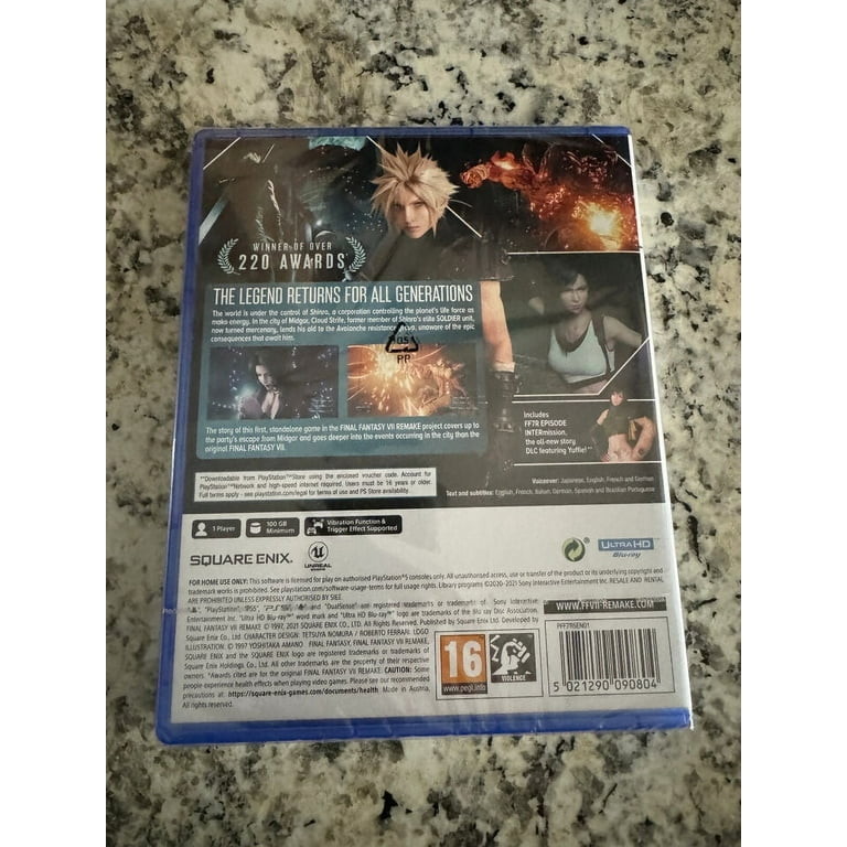 Brand New Final Fantasy VII Remake Intergrade Video Game for