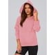 thumbnail image 2 of Sudadera PRETTYGARDEN Otoño 2025 para Mujer Media Cremallera Rosa XXL, 2 of 5