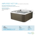 thumbnail image 6 of Amplified 100-Jets 7-Person Lounger Spa w/Bluetooth Stereo and 3 Pumps by Aqualife by Strong Spas, 6 of 17