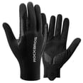 thumbnail image 1 of Cycling Gloves Spring Summer Gloves Touch Screen Anti-Slip Breathable Road Bike Running Gym Motor Gloves Black S, 1 of 5