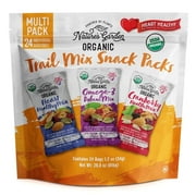 Nature's Garden Organic Trail Mix Snack Packs, Variety Pack, 1.2 oz, 24-count