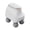 Mini Four-Head Fascia Gun [White], variant on CNV Smart Quad-Node Mini Massage Gun with 4 Speed Levels, Portable Handheld Percussion Massager for Deep Tissue Muscle Conditioning, USB-C Rechargeable