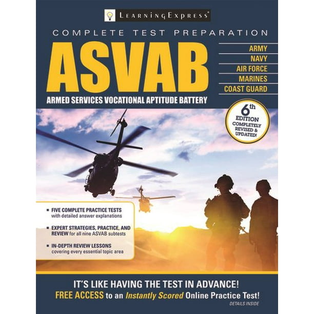 Pass The Armed Services Vocational Aptitude Battery Asvab Test