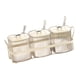 thumbnail image 5 of Caja de condimentos dividida con cuchara, contenedor de almacenamiento de azúcar, tarro de condimentos, tarro de condimentos para comedor, fiesta, 3 cuadrícula, 5 of 8