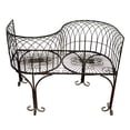 thumbnail image 2 of Design Toscano Tete a Tete Kissing Garden Bench, 2 of 2
