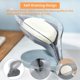 thumbnail image 3 of Bar Soap Holder Leaf Shape - Self Draining Soap Dish for Bar Soap, Decorative Plastic Soap Tray, Soap Box with Suction Cup for Shower Bathroom Kitchen, 3 of 4