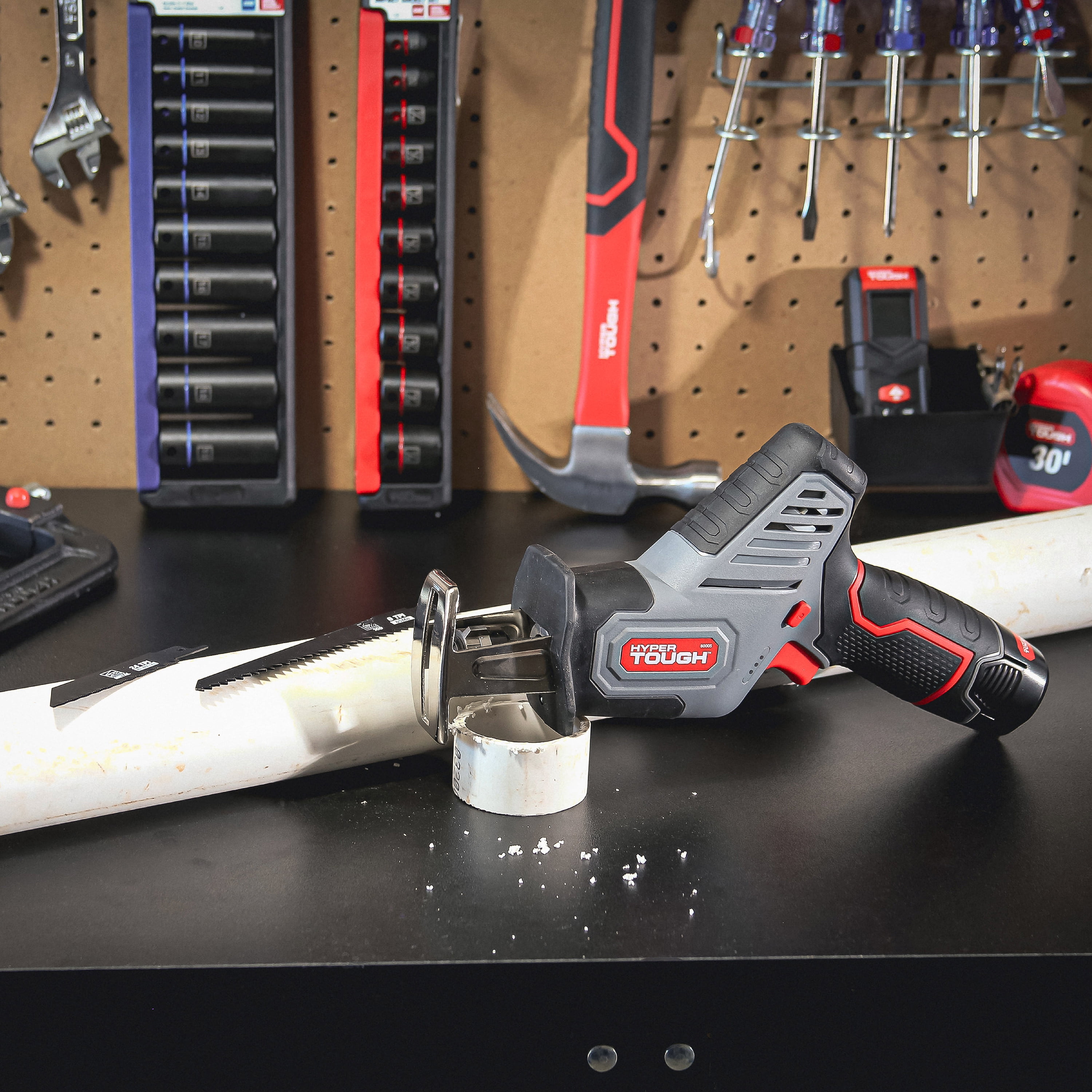 パワーサプライ&ケーブル、シールドセット Hyper Tough 15-Piece T-Shank Jigsaw Blade Set for Wood and Metal