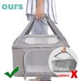 thumbnail image 3 of Dog Backpack Breathable Pet Carrier Bag Airline Approved Transport Bag For Small Dogs ShopWise Round, 3 of 8