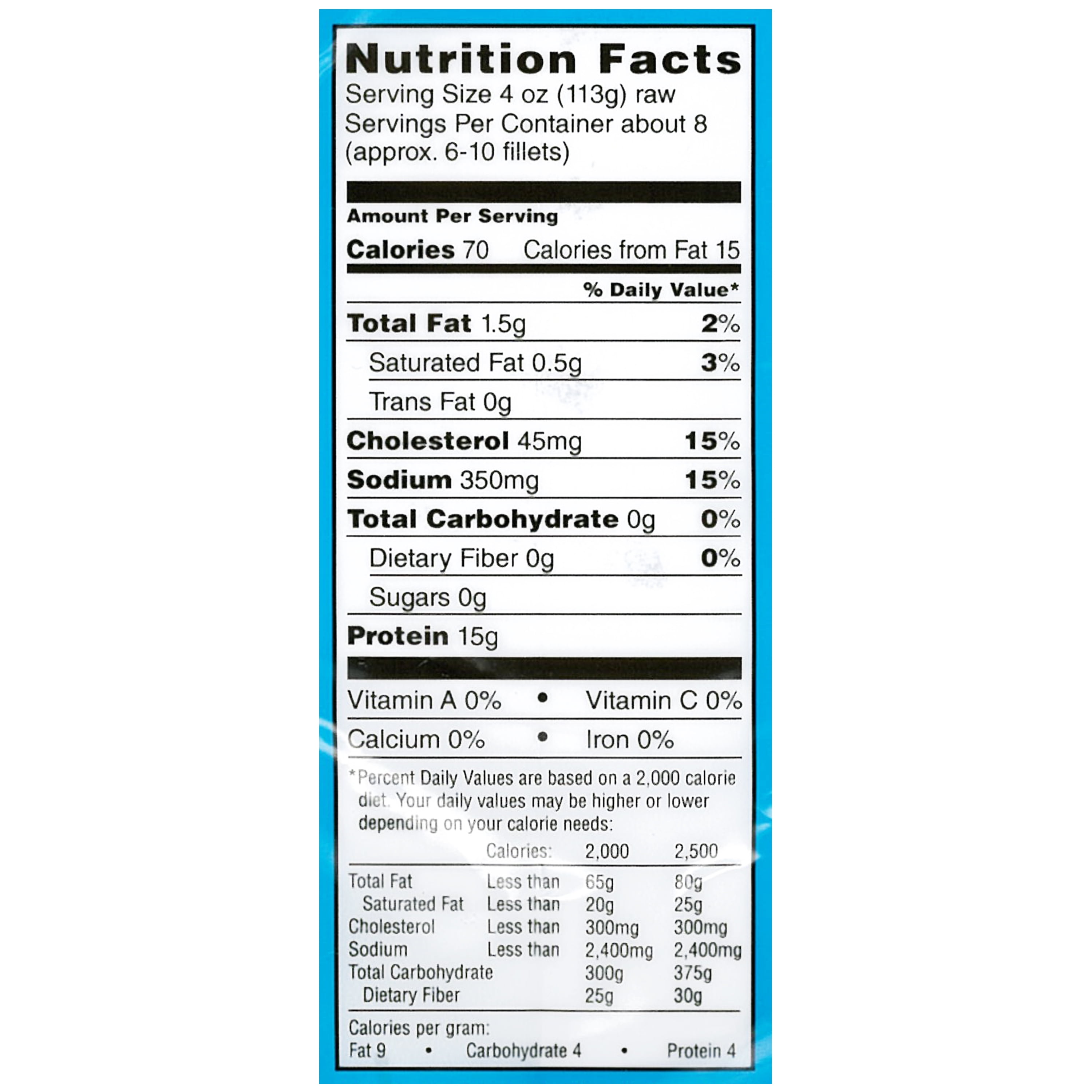 Frozen Swai Fillets, 2 lbs.