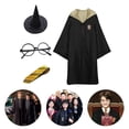 thumbnail image 4 of Traje Académico Disfraz Juego Rol Con Capucha Ropa Fiesta para Y Adultos, 4 of 9