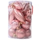 thumbnail image 1 of 21 bolas de adorno para árbol de Navidad TUNC decoradas con purpurina oro rosa, 1 of 5