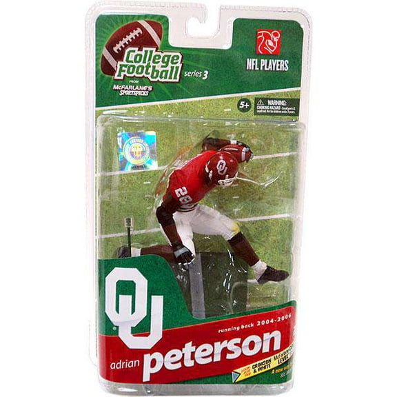 McFarlane Toys Series 3 Adrian Peterson Action Figure (Red Jersey)
