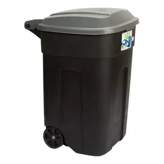 Tacho 135 L Bote De Basura Con Tapa Y Llantas Ruedas Pk