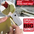 thumbnail image 5 of Beige Card Wallet - Woman Beige Pouch for Smartphones - Cell Phone Pouch Pocket Carry Credit Cards and Cash - Beige, 5 of 9