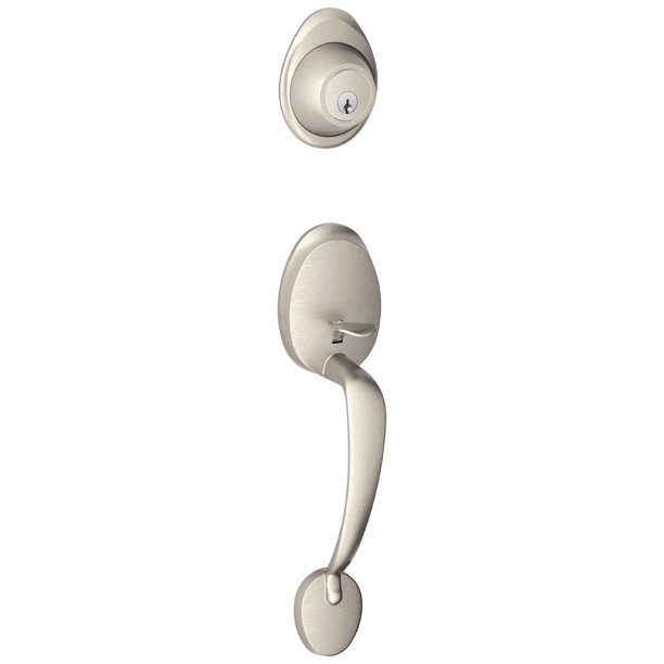 Schlage Jh58Bar Barcelona Single Cylinder Keyed Entry Handleset