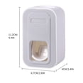 thumbnail image 3 of Full Automatic Toothpaste Squeezer No Punching Household Wall Mounted Toothbrush Toothpaste Shelf Lazy People Toothpaste Artifact, 3 of 9