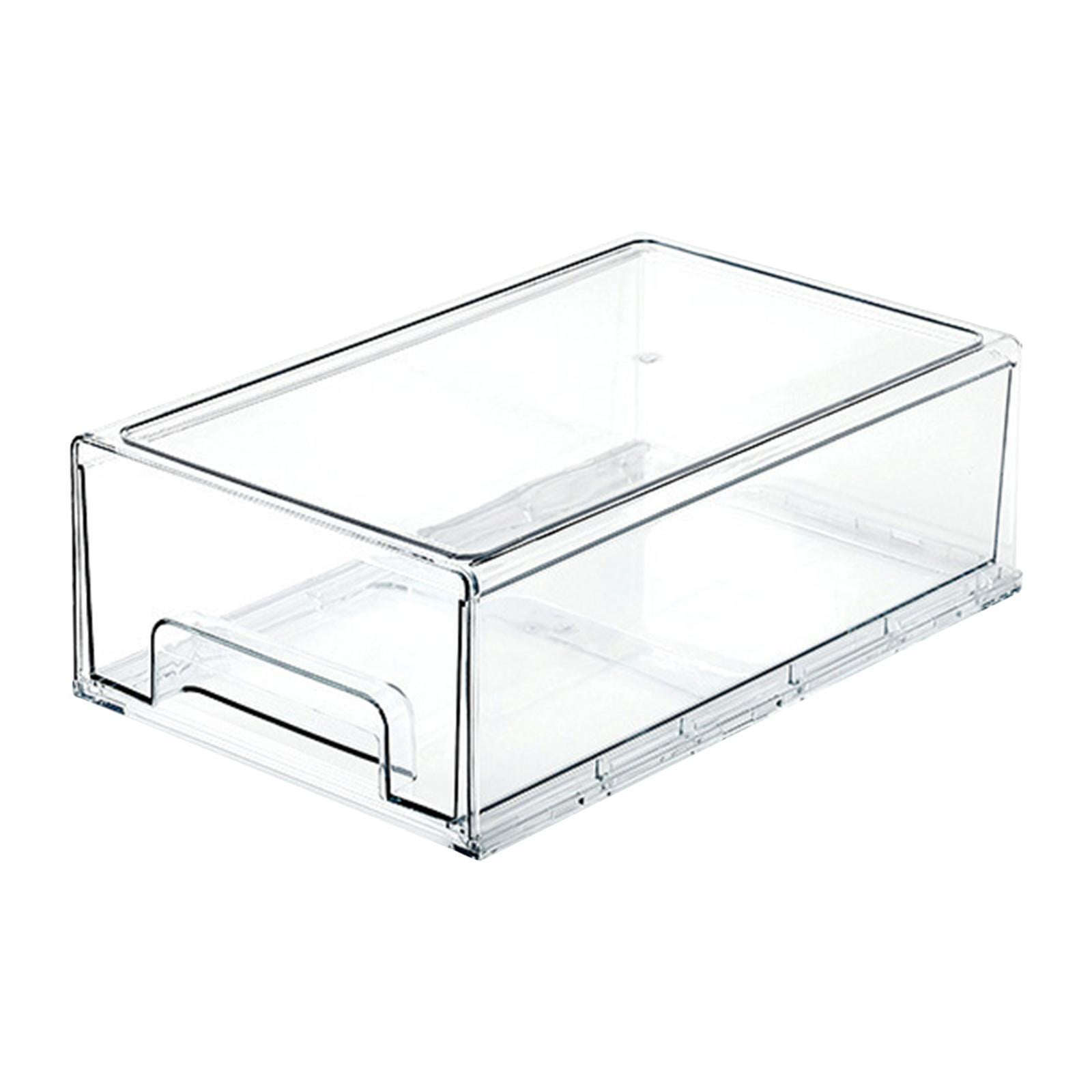 Fiocias Fridge Drawer Bin Friut Containers Pull Out Multifunctional Kitchen Organization Large