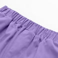 thumbnail image 5 of breaise Boys School Uniform Twill Pants Casual Uniform Pull-on Elastic Waistband Dress PantsPurple, 5 of 6