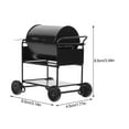 thumbnail image 4 of Miniature Barbecue Grill Bbq Grilling Rack Doll House Decoration Kitchen Playing Prop, 4 of 6