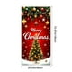 thumbnail image 3 of Christmas Door Curtain Santa Claus Polyester Fabric Decorative Cover for Holiday Party Wall and Door Hanging Festival Home Decor, 3 of 6