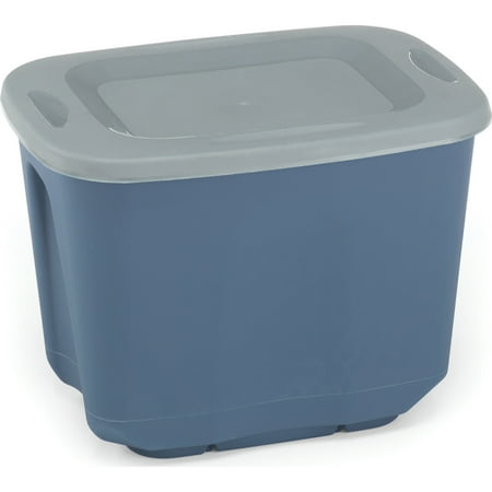 Homz 10 Gallon EcoStorage Container, Blue, Set of 4