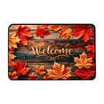 thumbnail image 2 of Yhmxh Fall Thanksgiving Welcome Doormat, Autumn Harvest Decorative Front Door Mat, Pumpkin Maple Leaf Pattern Entry Floor Rug, Seasonal Non‑Slip Doormat for Porch Entrance Indoor Outdoor, 2 of 6