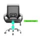 thumbnail image 5 of Silla de oficina con malla, ruedas giratorias de 360 °, sillas de escritorio, altura ajust Romacci Asiento, 5 of 7