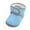 Blue, variant on lnmuld Winter Boots for Girls Baby Booties Warm Soft Sole Non- Winter Boots for Toddler Comfortable Walking