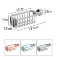 thumbnail image 3 of Pompotops Faucet Storage Rack Adjustable Shelf Dr Ain Hanging Basket Bathroom Soap Dish, Home Savings! Clearance, 3 of 8