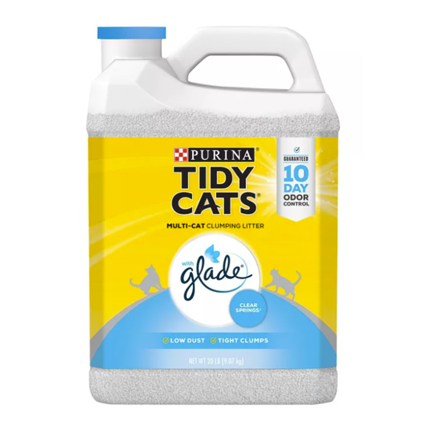 Purina Tidy Cats with Glade Tough Odor Solutions Multiple Cats Clumping