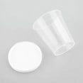 thumbnail image 4 of 10Pcs 30ml Medicine Measuring Measure Cups With White Lids Cap Clear Graduated Measuring Cup Transparent Plastic Cups, 4 of 5