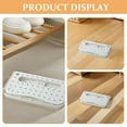 thumbnail image 3 of Raindrops 2Pcs Hanging Plastic Shoe Rack for Wall Mount with Foldable Storage Assorted Colors, 3 of 8