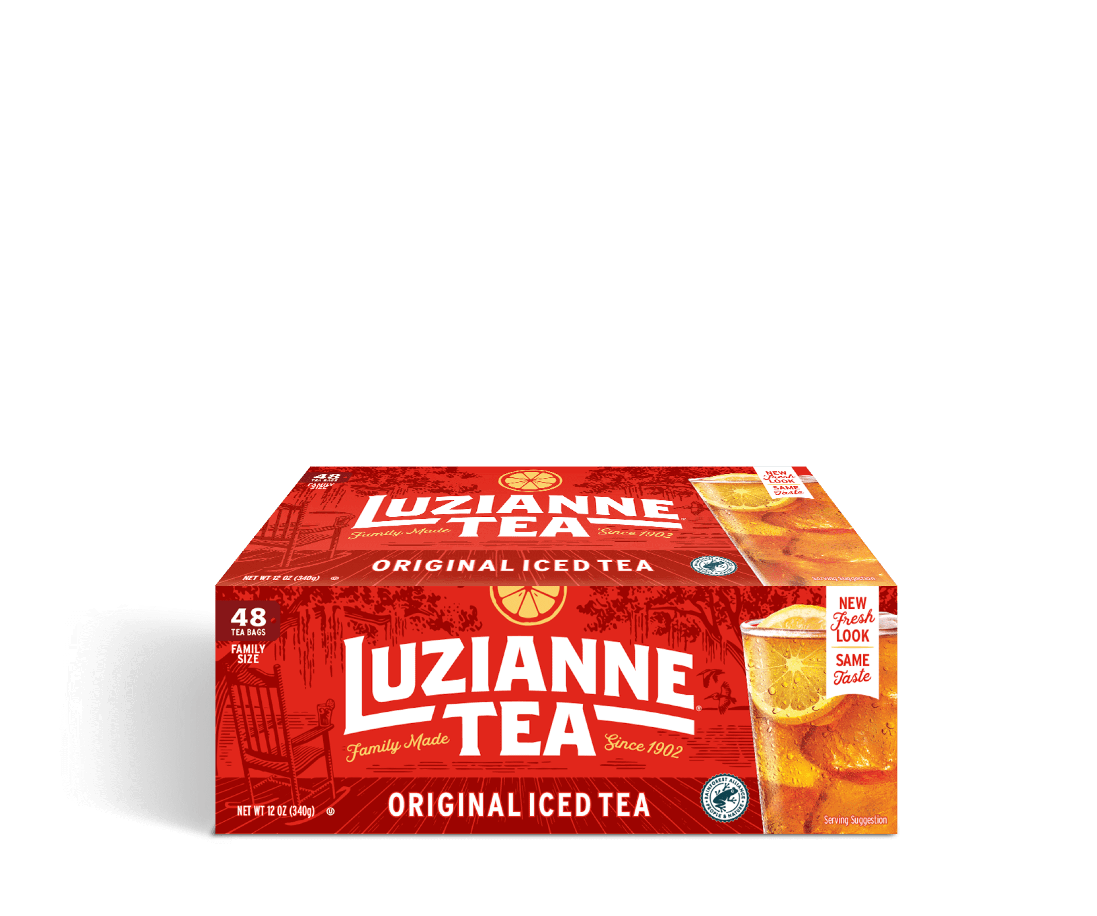 (6 pack) Luzianne Black Iced Tea Bags, 48 Count