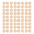 thumbnail image 1 of 100 cuentas de madera sin terminar, medias bolas de madera, bolas de madera sin terminar para manualidades, 1 of 6